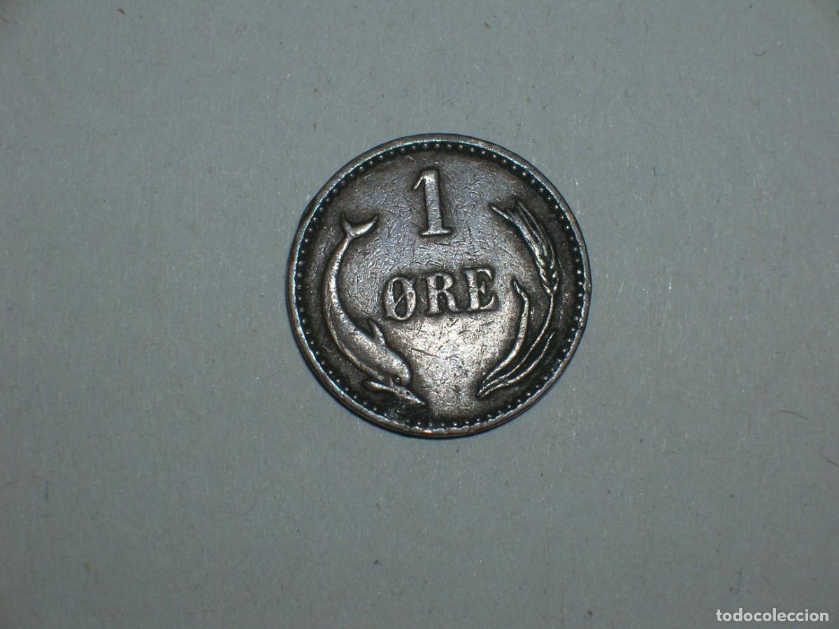 Monedas antiguas de Europa: DINAMARCA 1 ore 1897 (12601) - Foto 2