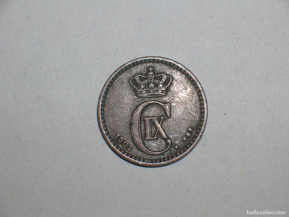 Monedas antiguas de Europa: DINAMARCA 1 ore 1902 (12607) - Foto 1