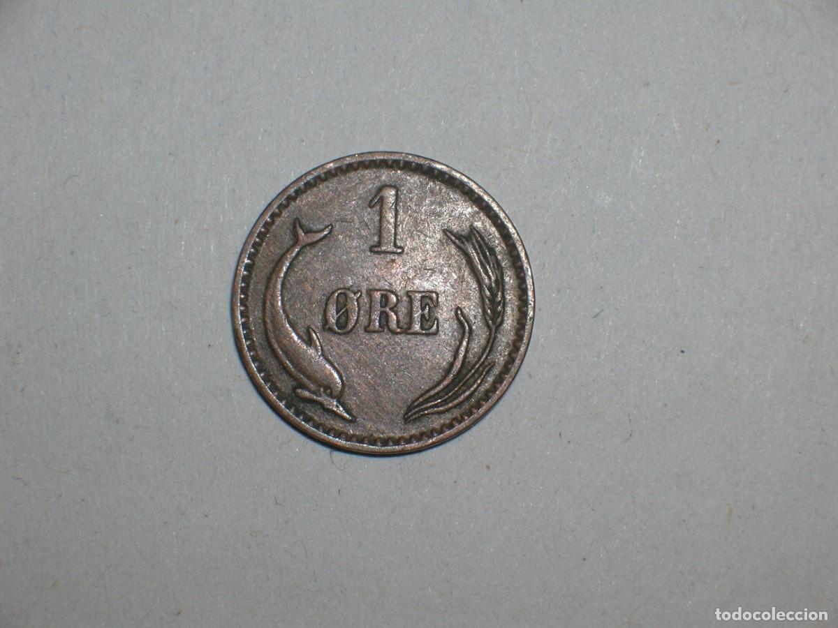 Monedas antiguas de Europa: DINAMARCA 1 ore 1902 (12607) - Foto 2