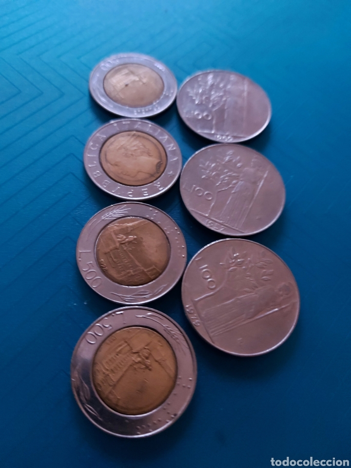Monedas antiguas de Europa: 7.monedas Italia - Foto 2