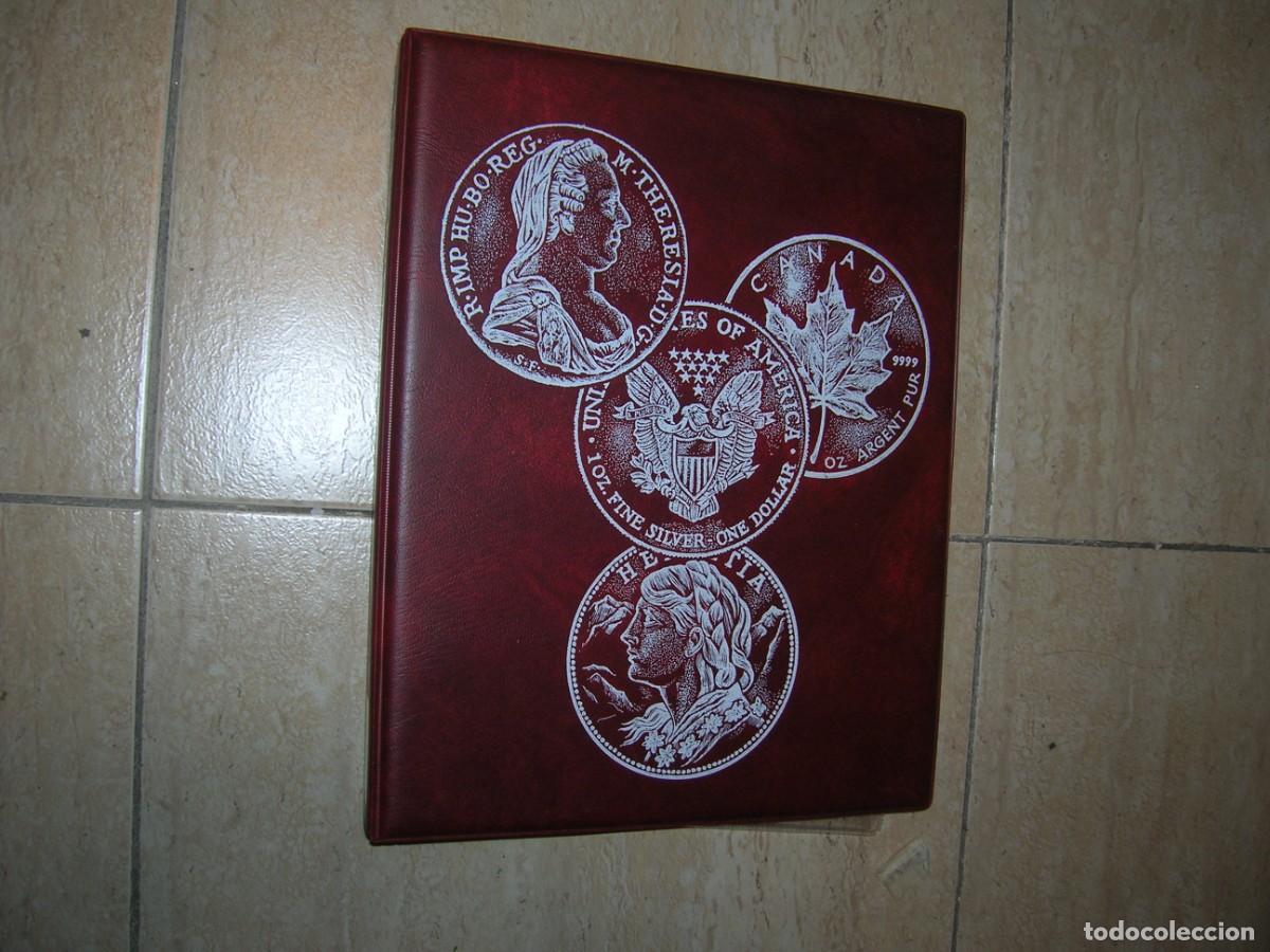 Old Coins of Europe: Album anillas para monedas, con 6 hojas 40 monedas, 6 hojas 24 monedas, 3 hojas blancas (12712)