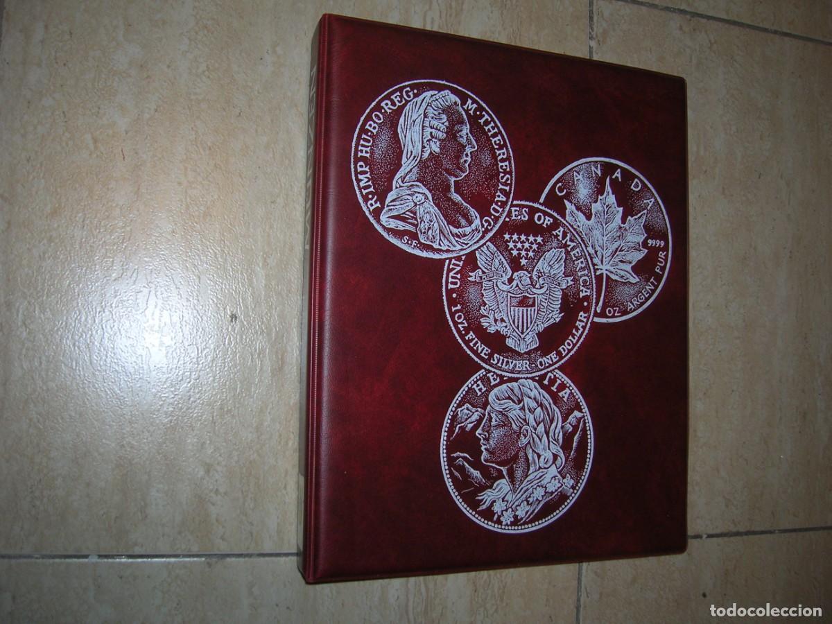 Old Coins of Europe: Album anillas para monedas, con 11 hojas para 40 monedas y 6 hojas blancas separadoras (12713)