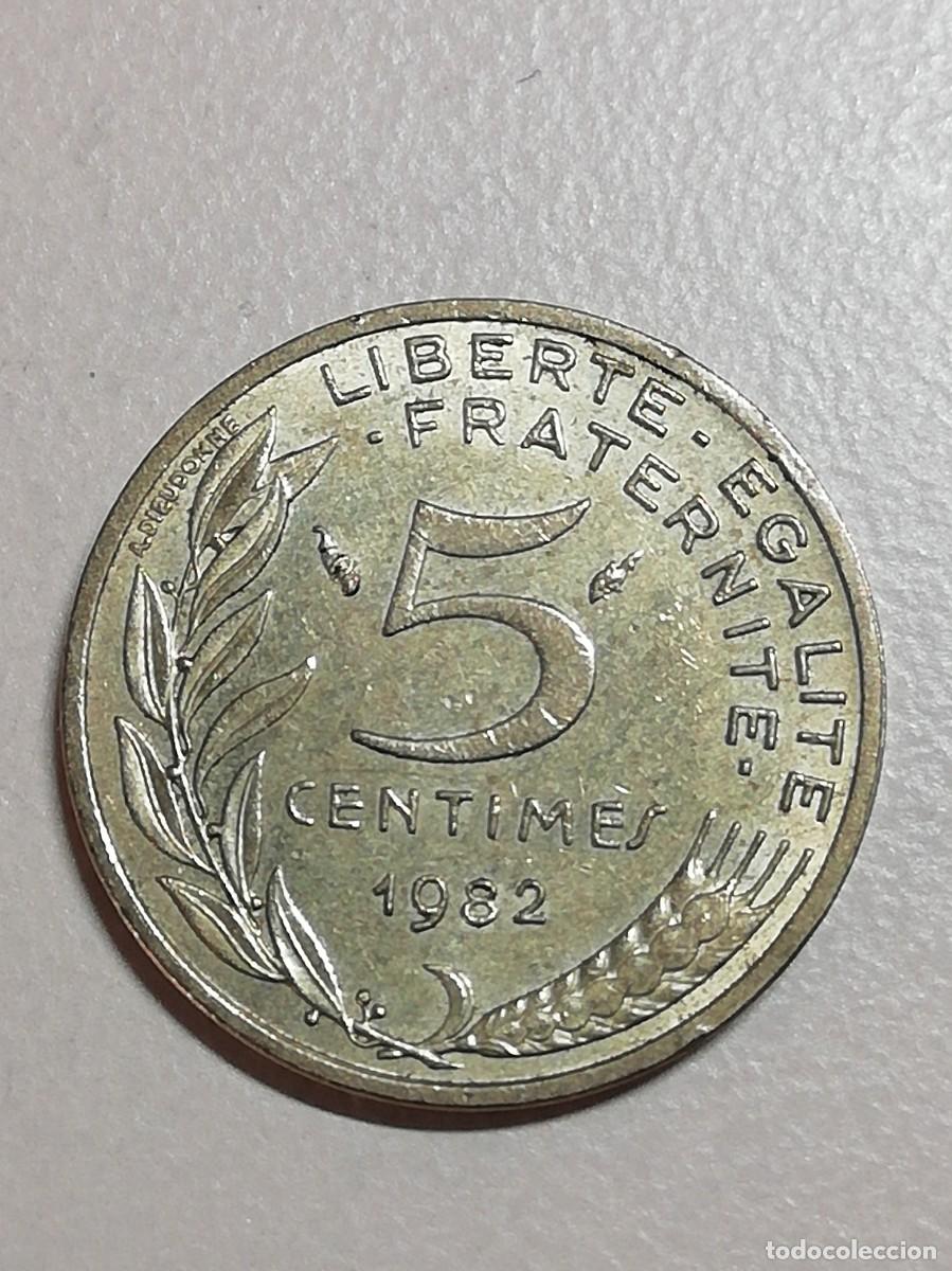 Monedas antiguas de Europa: MONEDA DE FRANCIA DE 1982 DE 5 CENTIMOS - Foto 1