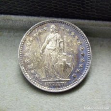 Monedas antiguas de Europa: SUIZA - 2 FRANCOS DE PLATA 1940 - SIN CIRCULAR - PATINA
