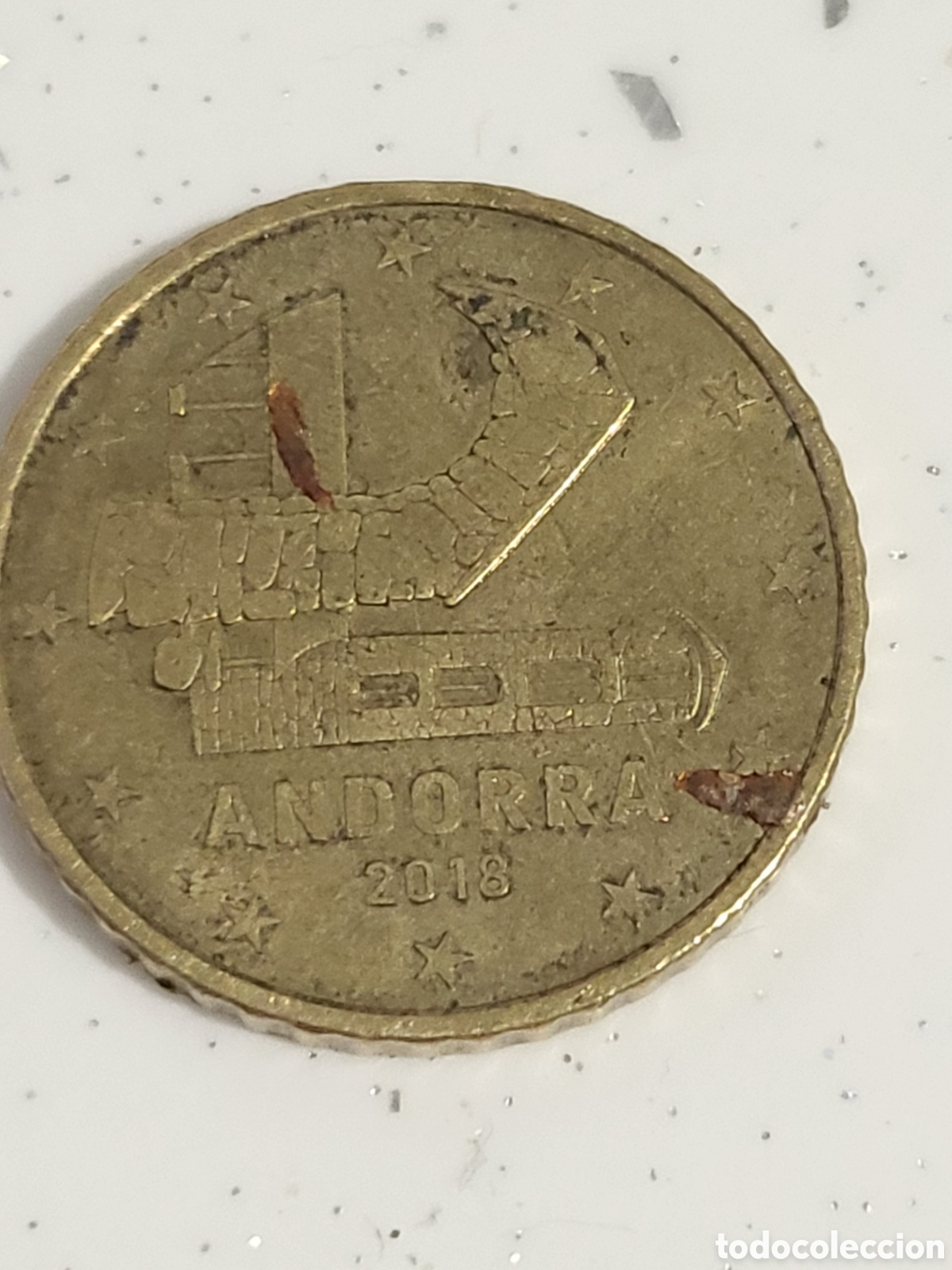 Monedas antiguas de Europa: Moneda andorra - Foto 1