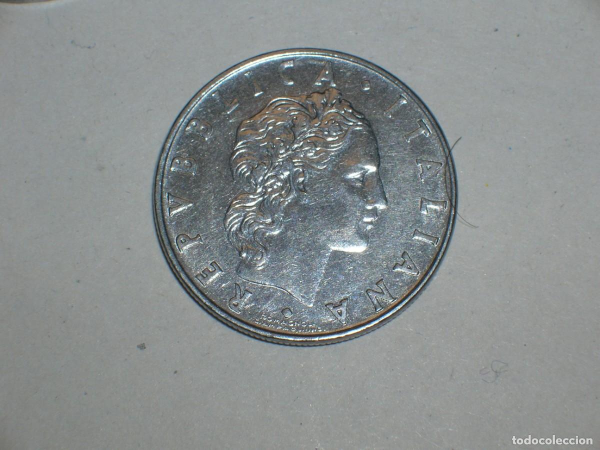 Alte M&uuml;nzen aus Europa: ITALIA 50 liras 1972 (13212)