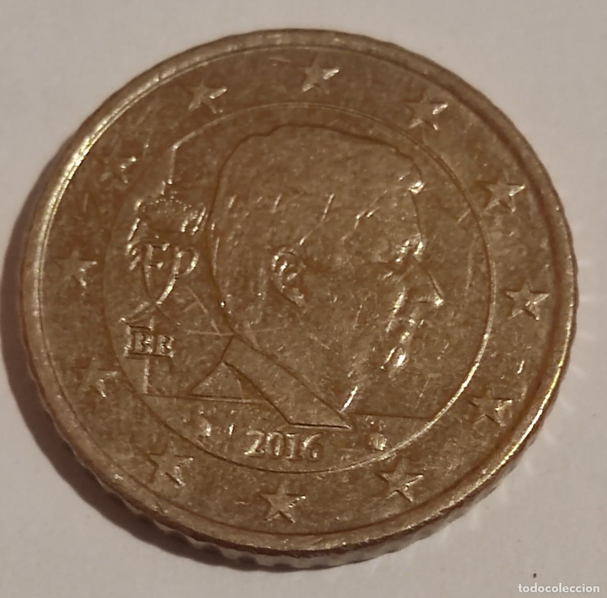 Monedas antiguas de Europa: Belgica-50 cent euro-2016