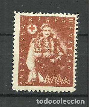 Monedas antiguas de Europa: CROACIA- 1942- *- CRUZ ROJA- TRAJES REGIONALES