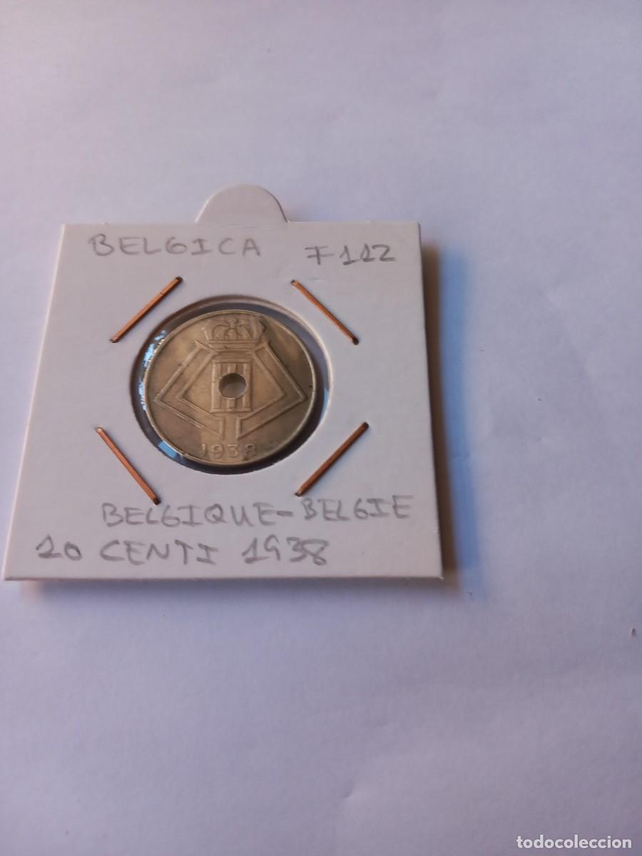 Monete antiche di Europa: B&Eacute;LGICA 10 CENTIMOS 1938 &ldquo;BELGIQUE-BELGIE&rdquo; KM#112 BONITA