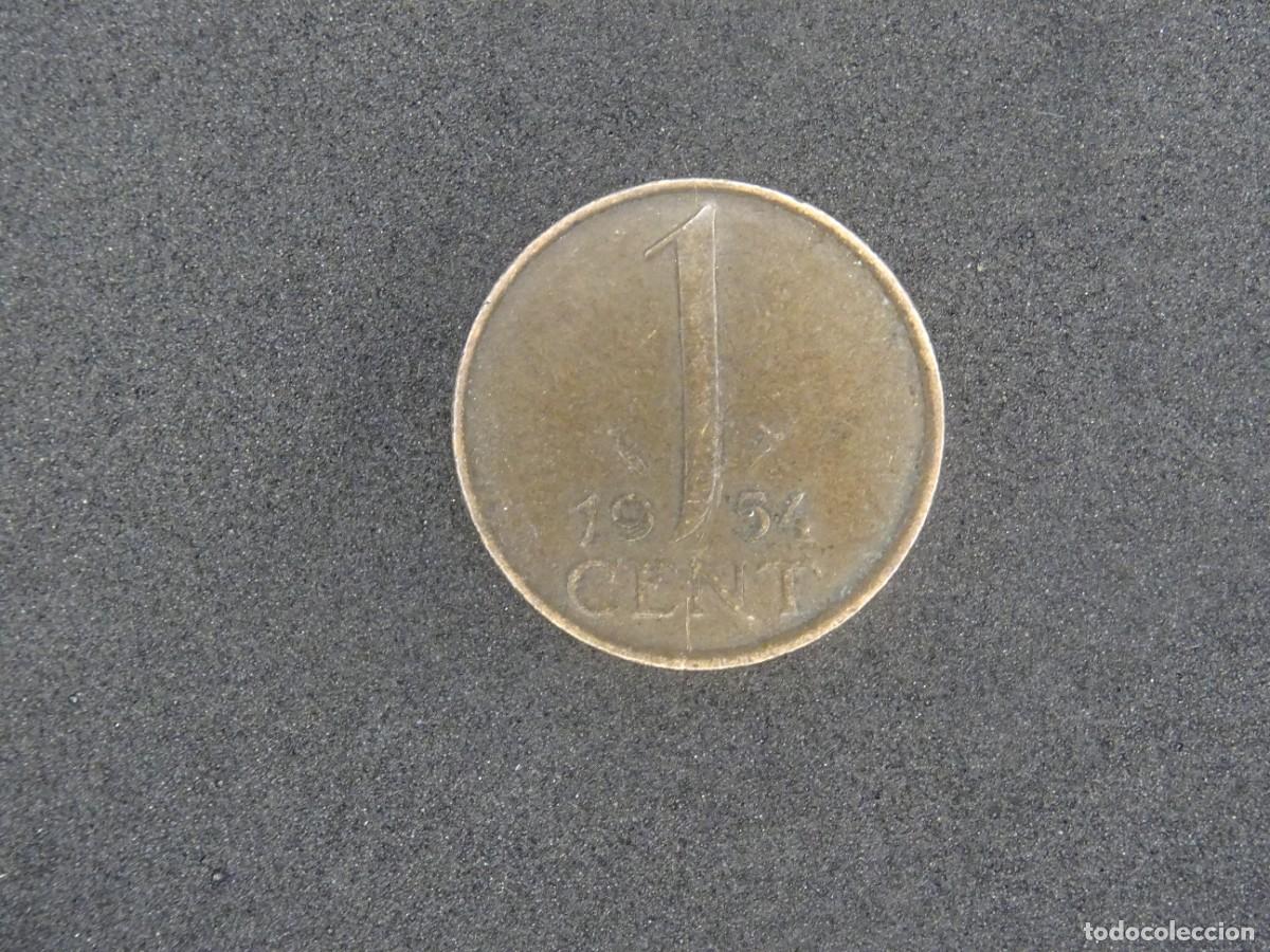 Monedas antiguas de Europa: HOLANDA 1 CENT 1954 - Foto 1