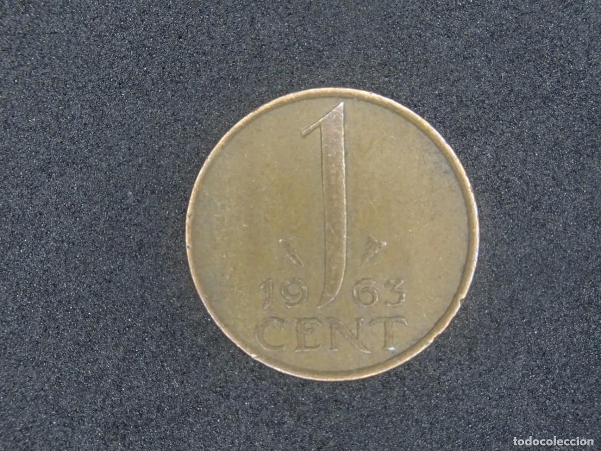 Monedas antiguas de Europa: HOLANDA 1 CENT 1963 - Foto 1