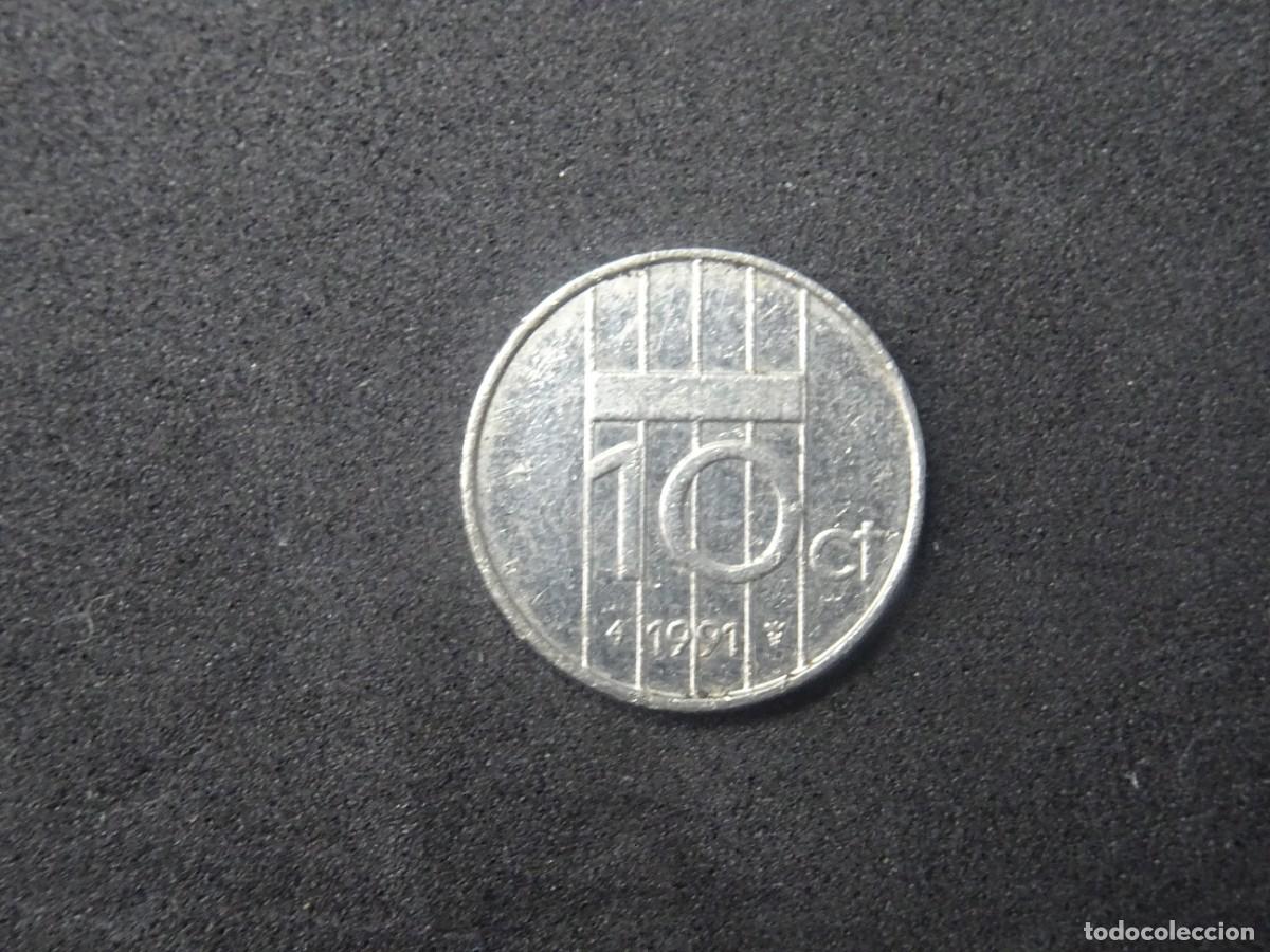 Monedas antiguas de Europa: HOLANDA 10 CENT 1991 - Foto 1
