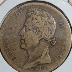 Monedas antiguas de Europa: ANTIGUA MONEDA 10 CENT 1825 COLONIAS FRANCESAS. Lote 386683439