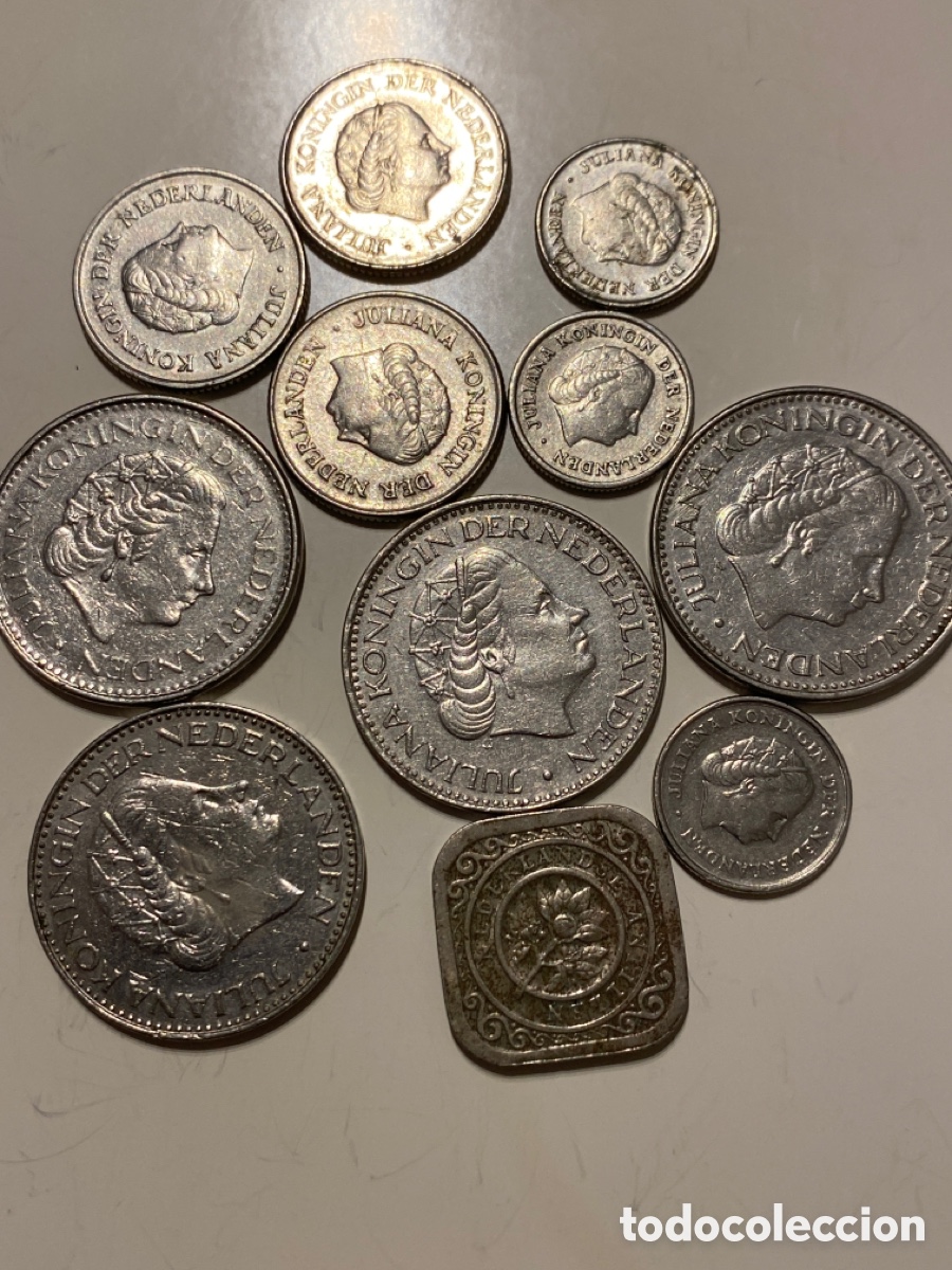 Monedas antiguas de Europa: Monedas Holanda - Foto 1
