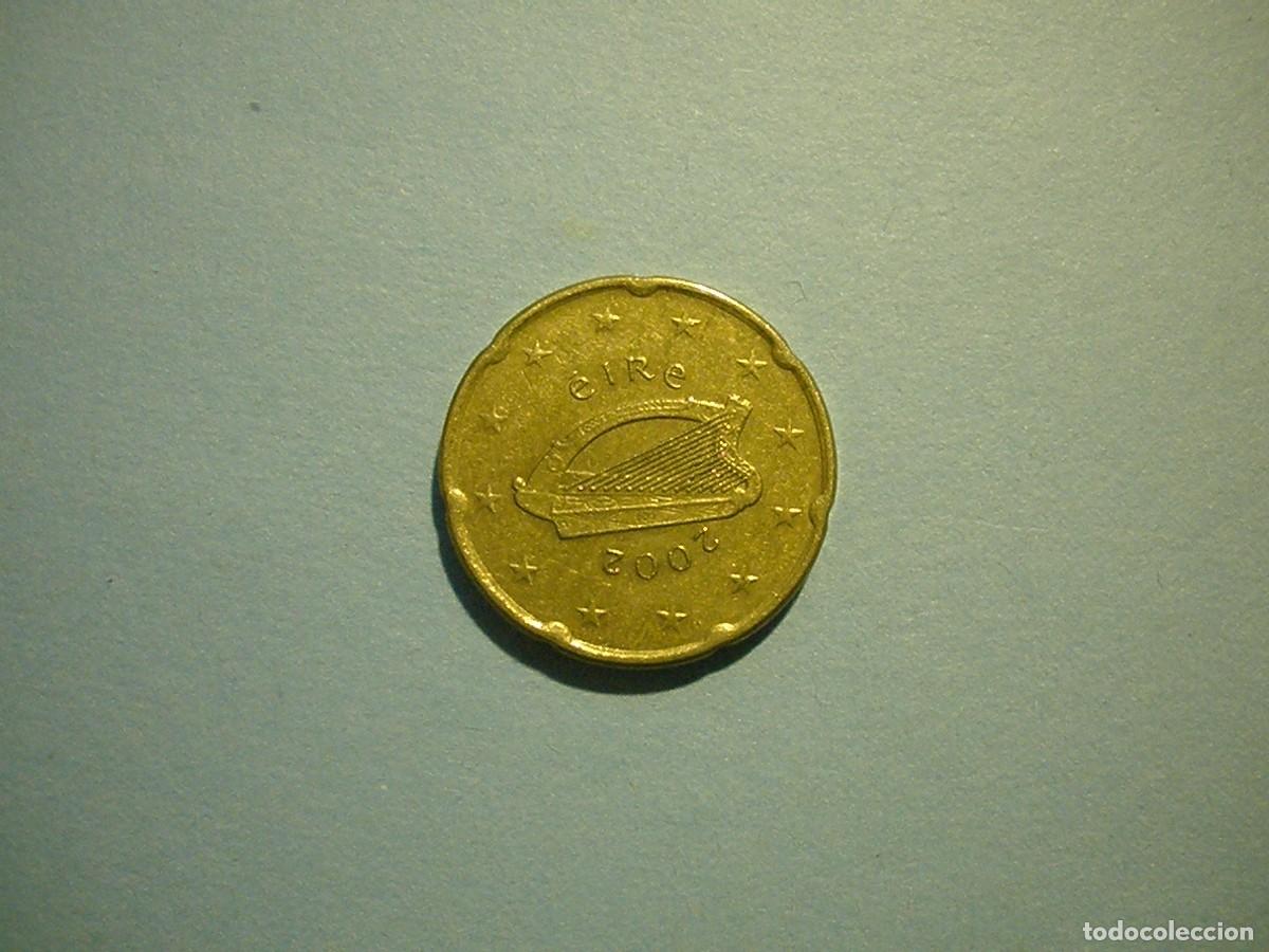 Monedas antiguas de Europa: IRLANDA 20 C&Eacute;NTIMOS 2002 - BC. - Foto 1