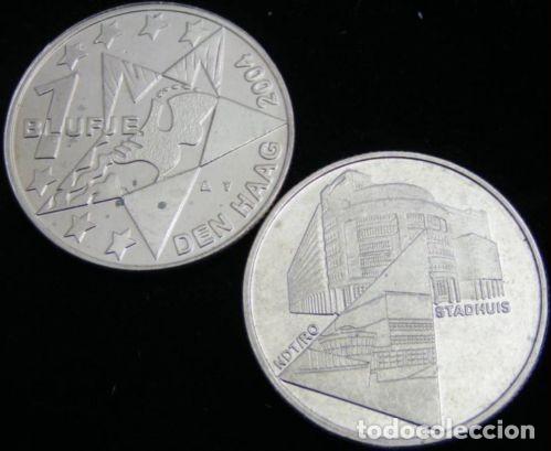 Monedas antiguas de Europa: HOLANDA 2004 - MONEDA DE 1 BLUFJE - 5 MODELOS CONMEMORATIVAS EDIFICIOS PUBLICOS - Foto 5