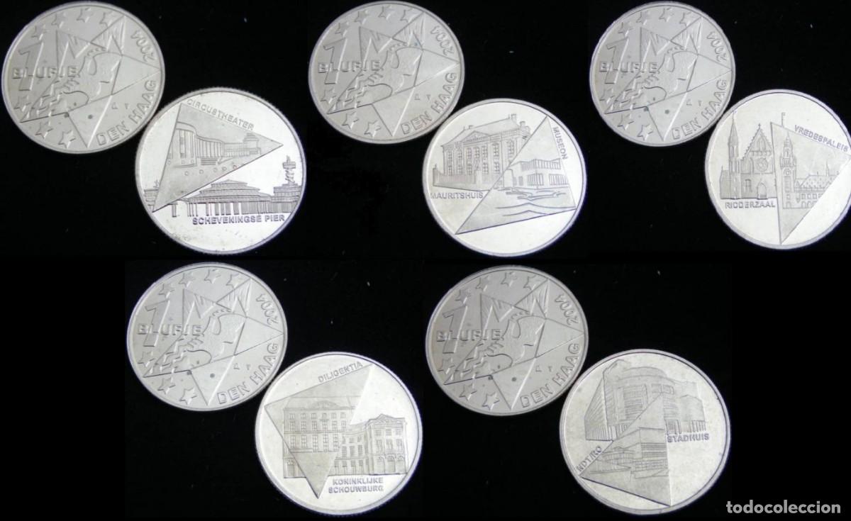 Monedas antiguas de Europa: HOLANDA 2004 - MONEDA DE 1 BLUFJE - 5 MODELOS CONMEMORATIVAS EDIFICIOS PUBLICOS - Foto 1