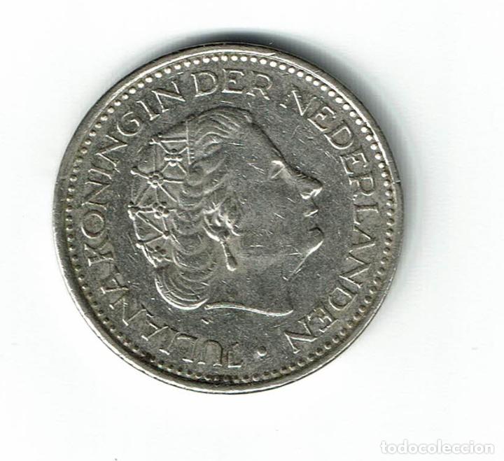 Monedas antiguas de Europa: HOLANDA 1 GULDEN 1976 - Foto 2