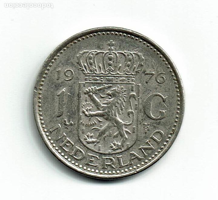 Monedas antiguas de Europa: HOLANDA 1 GULDEN 1976 - Foto 1
