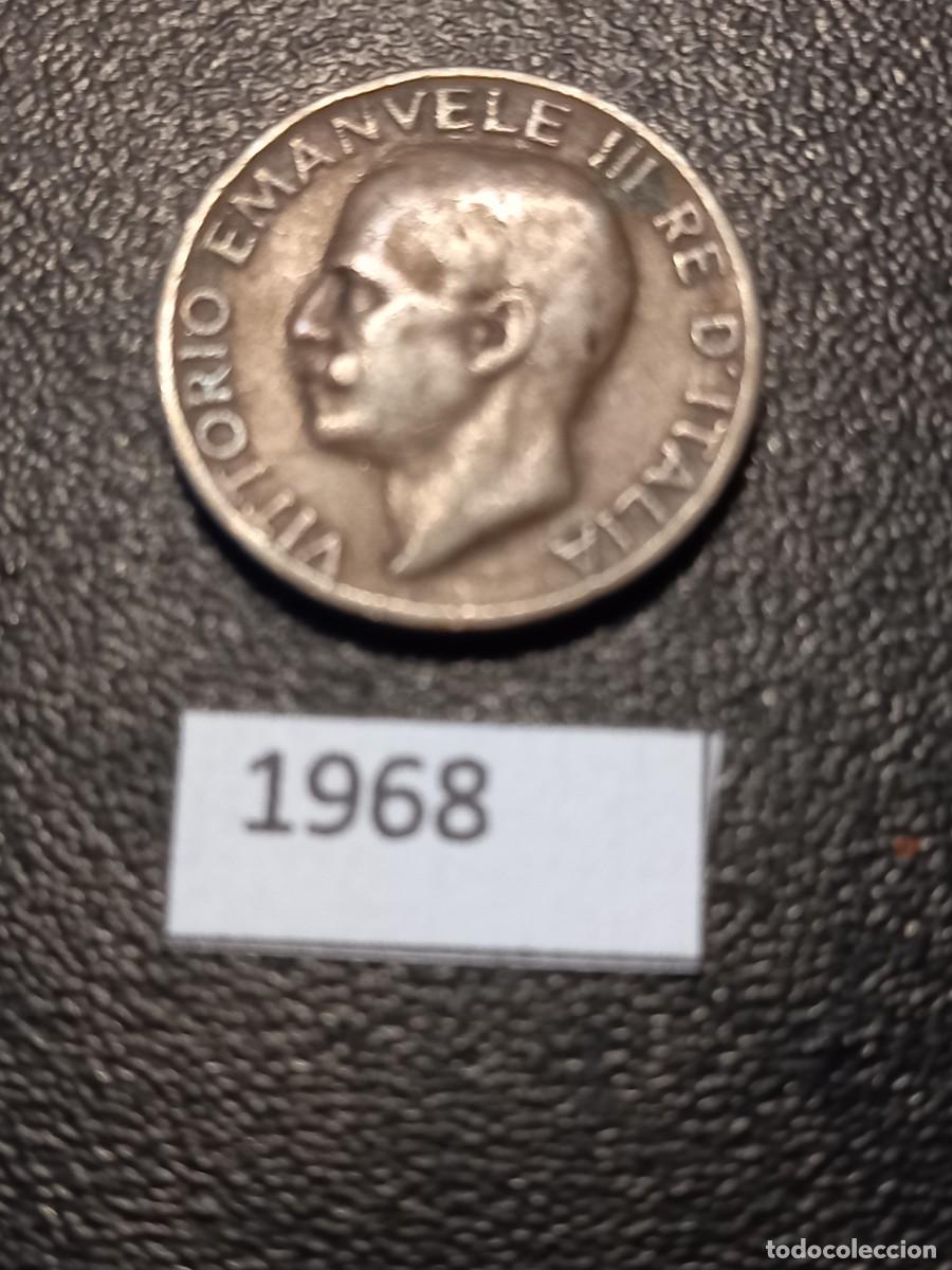 Monedas antiguas de Europa: Italia 5 centesimi 1925 - Foto 2