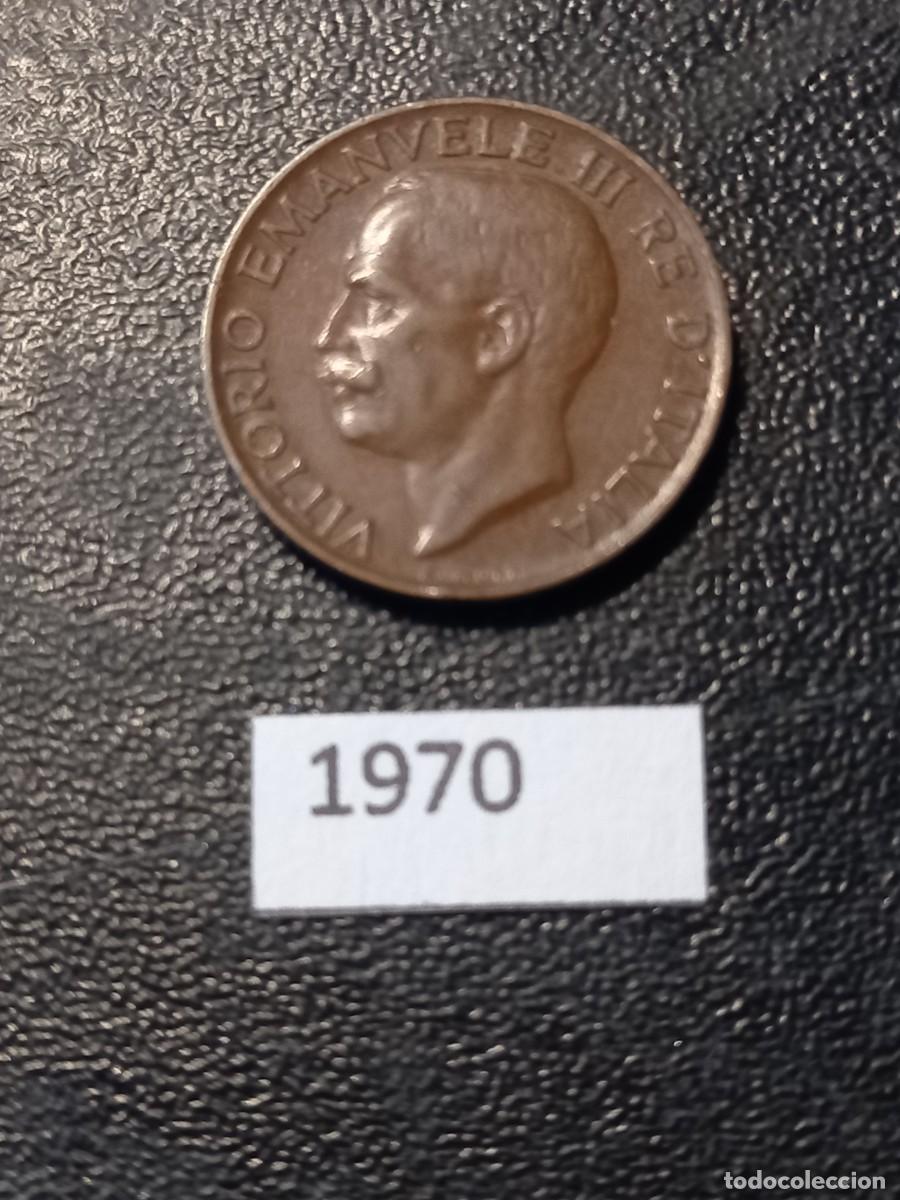 Monedas antiguas de Europa: Italia 5 centesimi 1925 - Foto 2