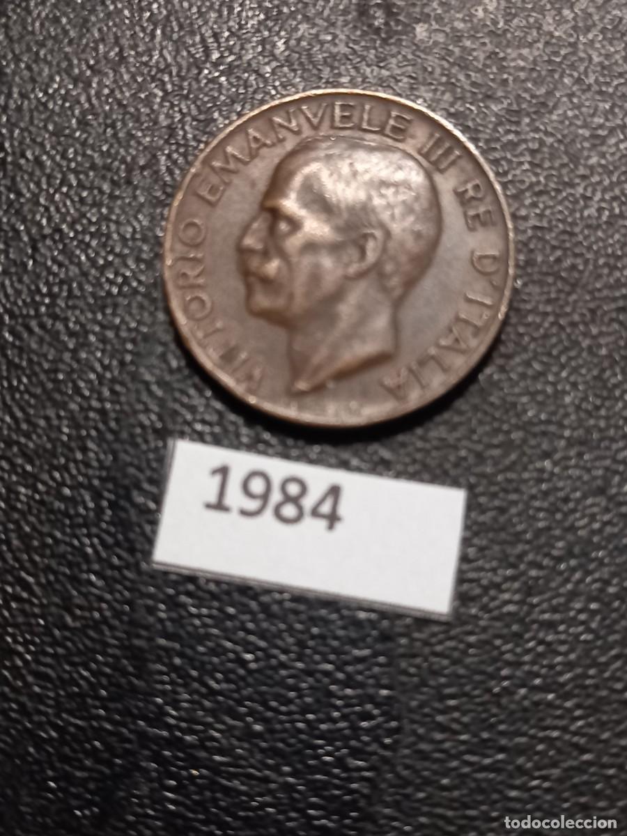 Monedas antiguas de Europa: Italia 5 centesimi 1930 - Foto 2