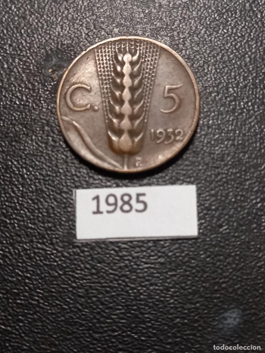 Monete antiche di Europa: Italia 5 centesimi 1932