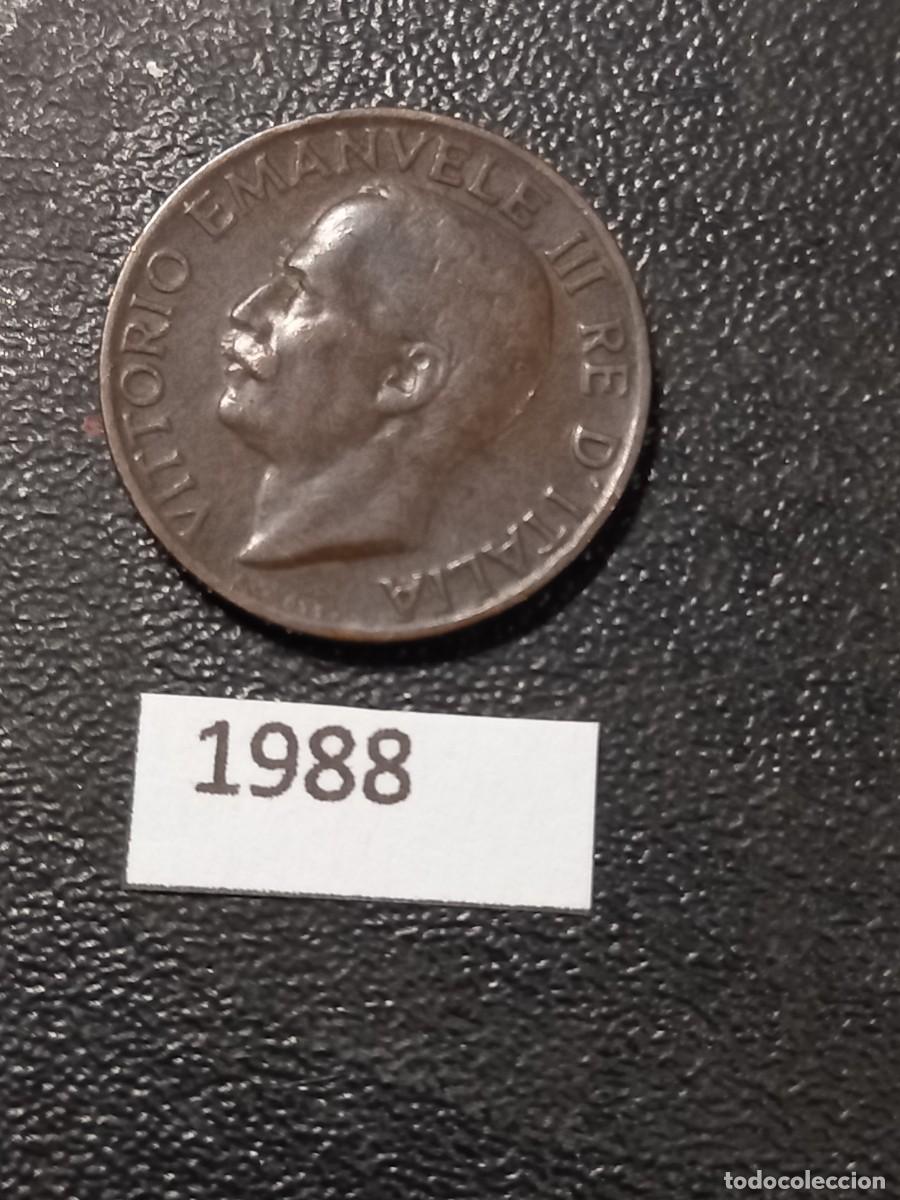 Monedas antiguas de Europa: Italia 5 centesimi 1935 - Foto 2