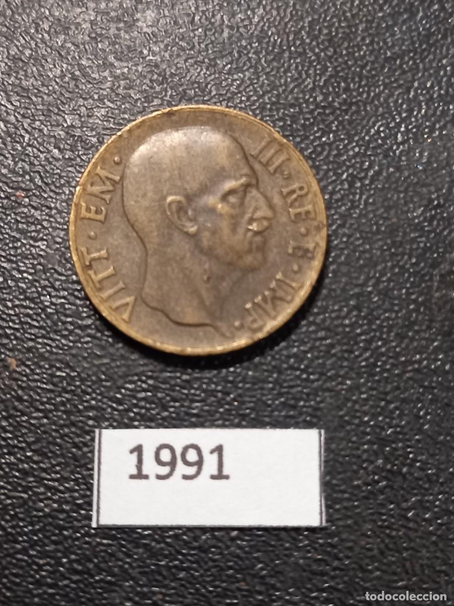 Monedas antiguas de Europa: Italia 5 centesimi 1940 - Foto 2