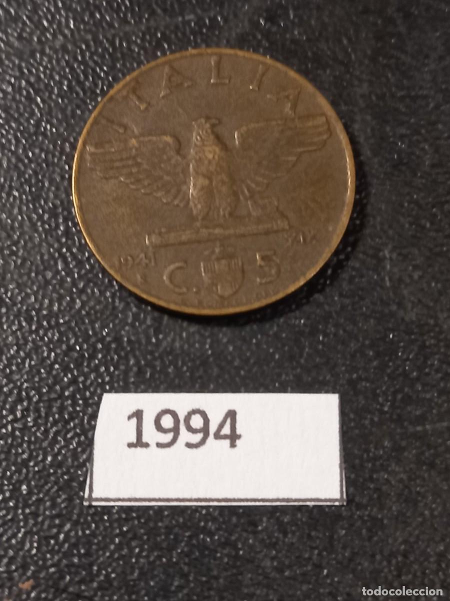 Monedas antiguas de Europa: Italia 5 centesimi 1941 - Foto 1