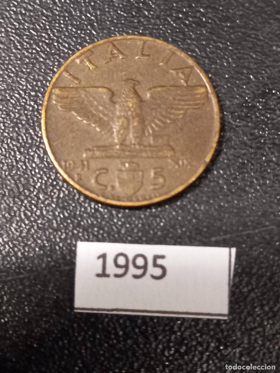 Monedas antiguas de Europa: Italia 5 centesimi 1941 - Foto 1