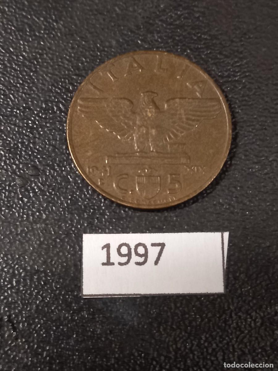 Monedas antiguas de Europa: Italia 5 centesimi 1941 - Foto 1