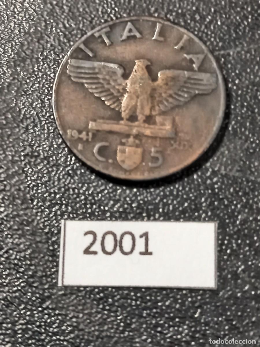 Monedas antiguas de Europa: Italia 5 centesimi 1941 - Foto 1