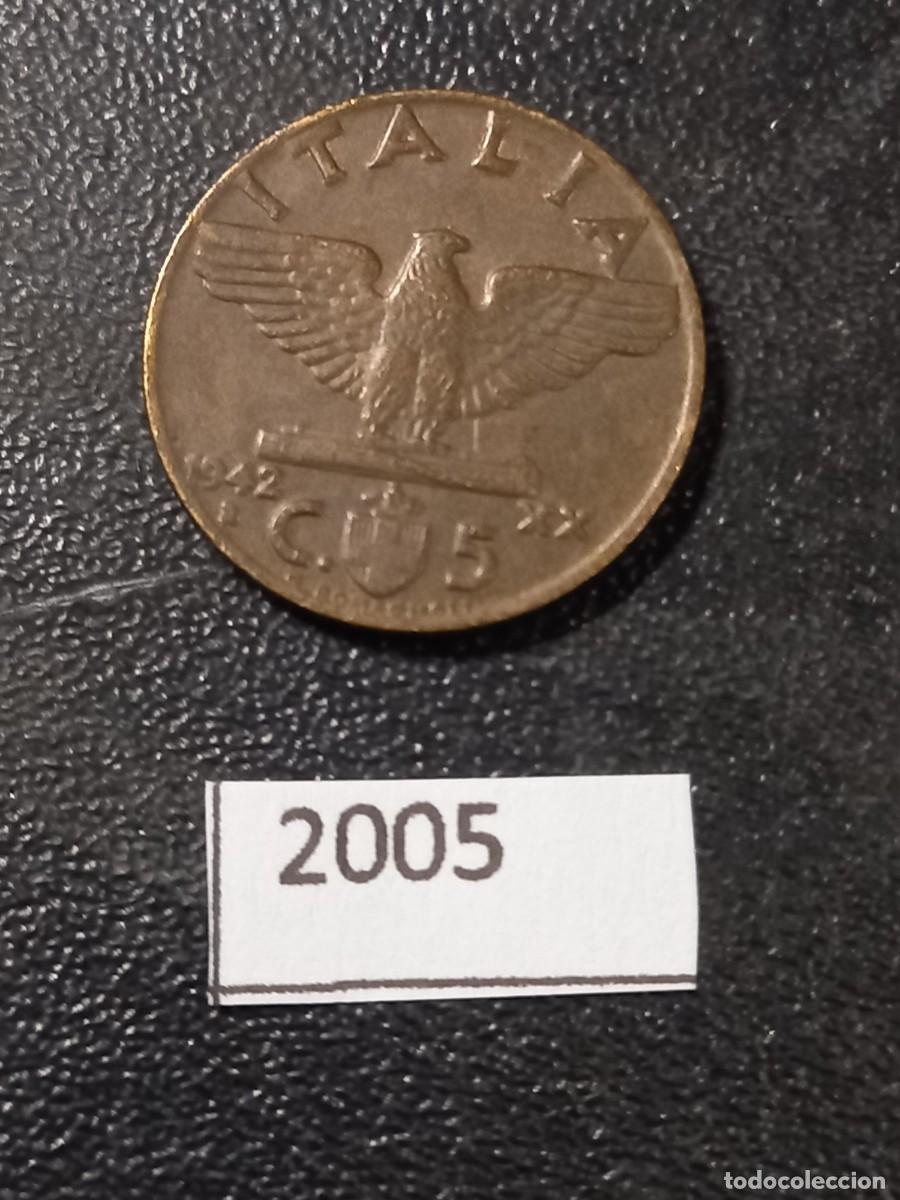 Monete antiche di Europa: Italia 5 centesimi 1942
