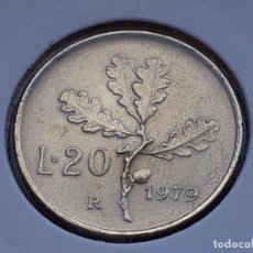 Monedas antiguas de Europa: ITALIA 20 LIRAS 1979. Lote 388638979