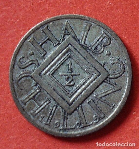 Monedas antiguas de Europa: AUSTRIA 1/2 SCHILLING 1925. SILVER, PLATA. (2) - Foto 1