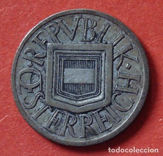 Monedas antiguas de Europa: AUSTRIA 1/2 SCHILLING 1925. SILVER, PLATA. (2) - Foto 2