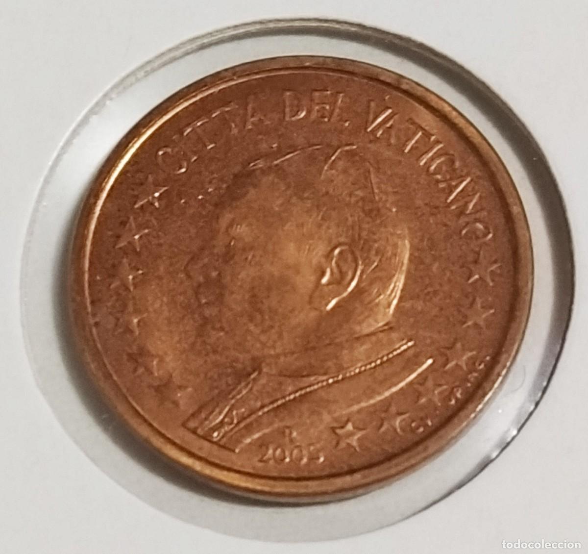 Monedas antiguas de Europa: 5 C&Eacute;NTIMOS EL VATICANO 2005 - SIN CIRCULAR - Foto 1