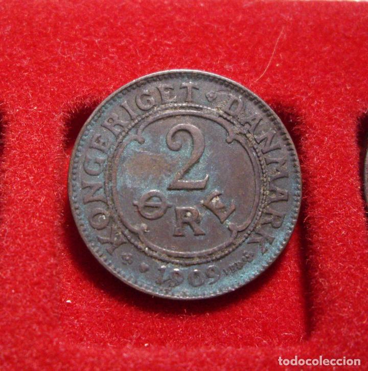 Monedas antiguas de Europa: DINAMARCA - 2 ORE 1909 - Foto 2