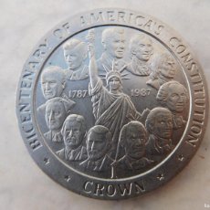 Monedas antiguas de Europa: ISLE OF MAN 1 CROWN AÑO 1987. Lote 390394329