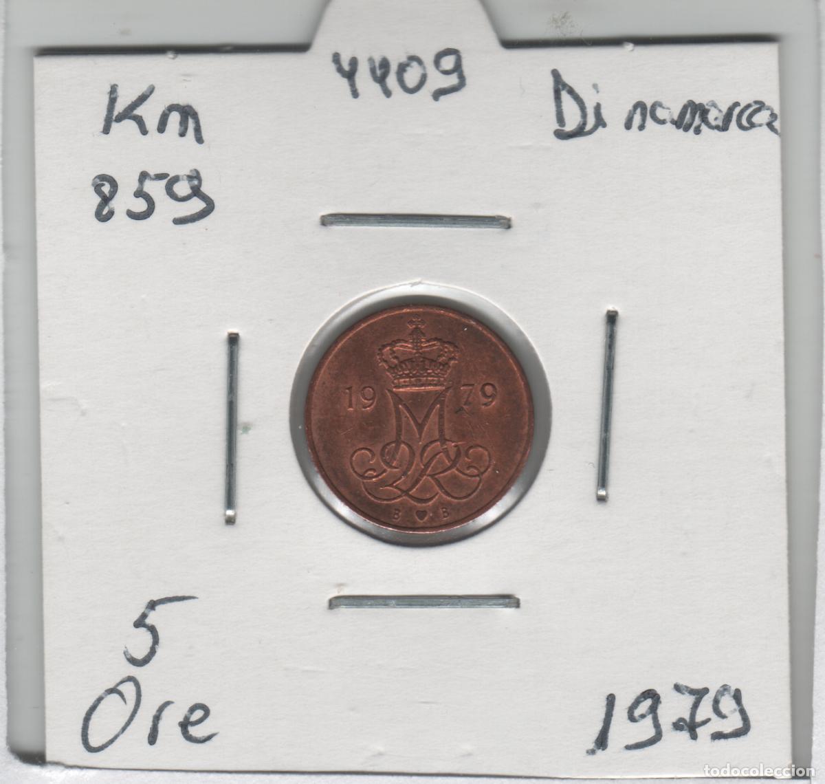 Monedas antiguas de Europa: MONEDA DINAMARCA 5 ORES 1979 - Foto 1