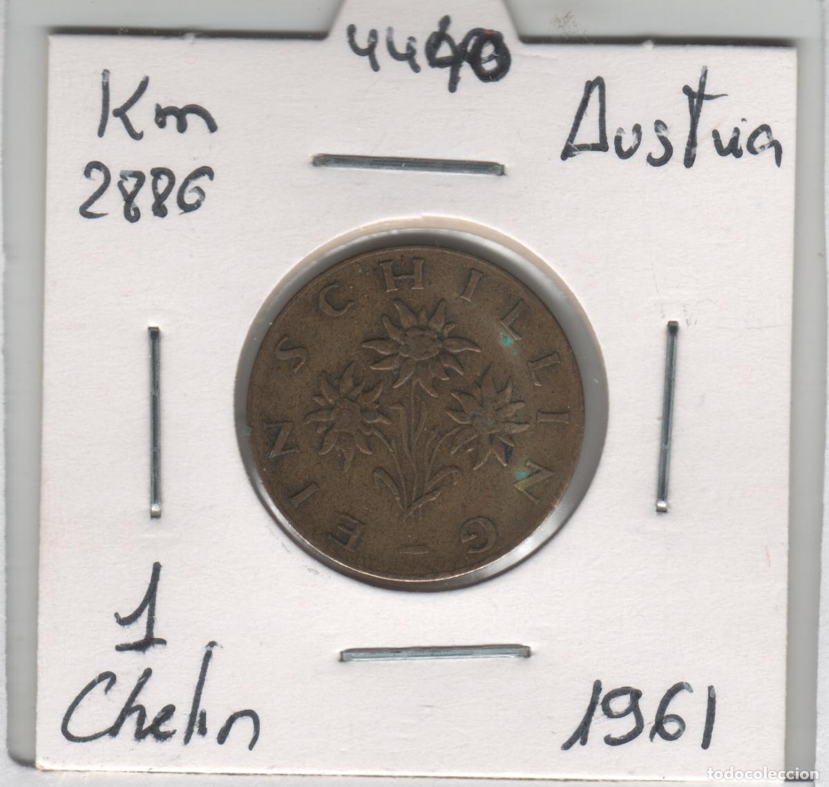 Monedas antiguas de Europa: MONEDA AUSTRIA 1 CHELIN 1961 - Foto 1