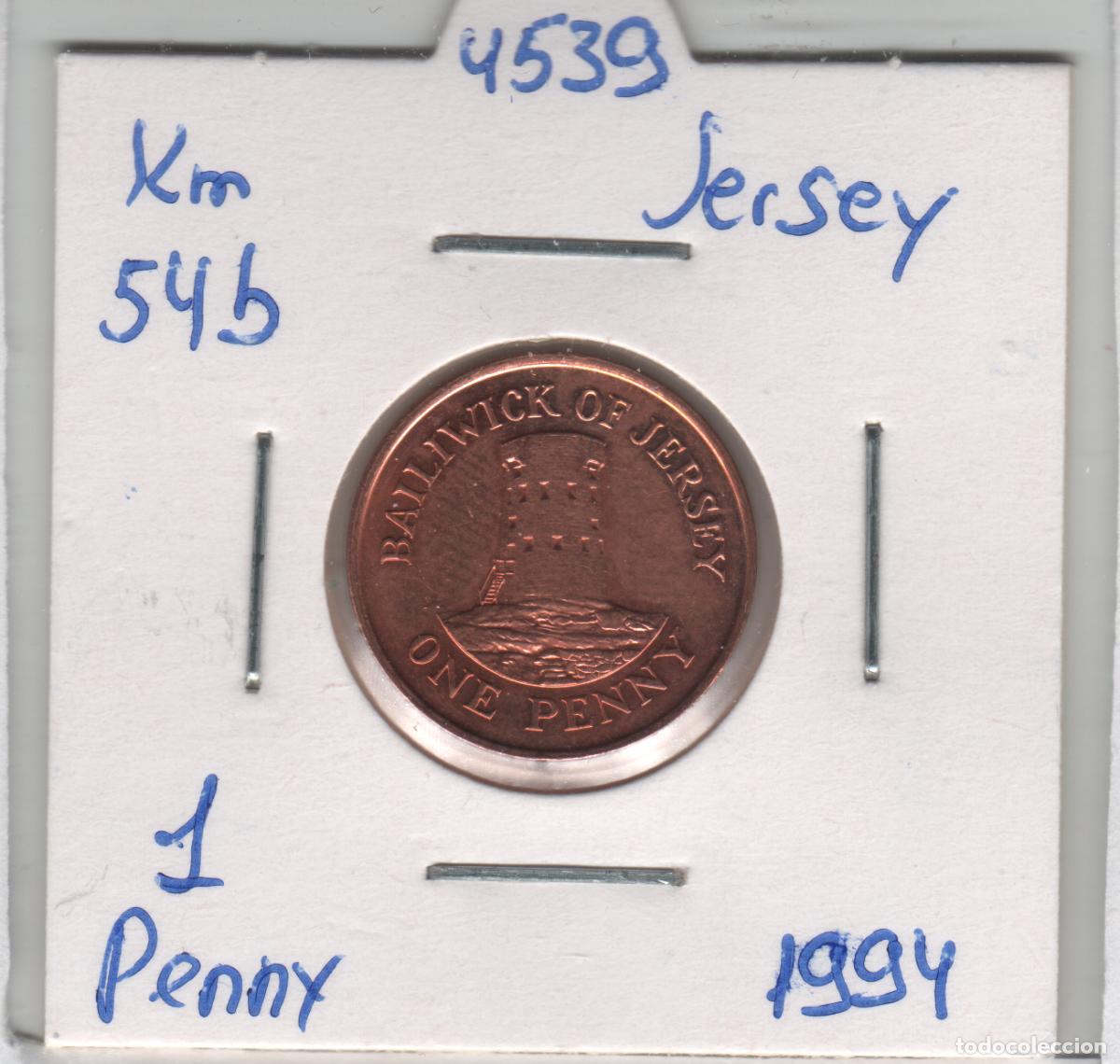 Monedas antiguas de Europa: MONEDA JERSEY 1 PENNY 1994 - Foto 1
