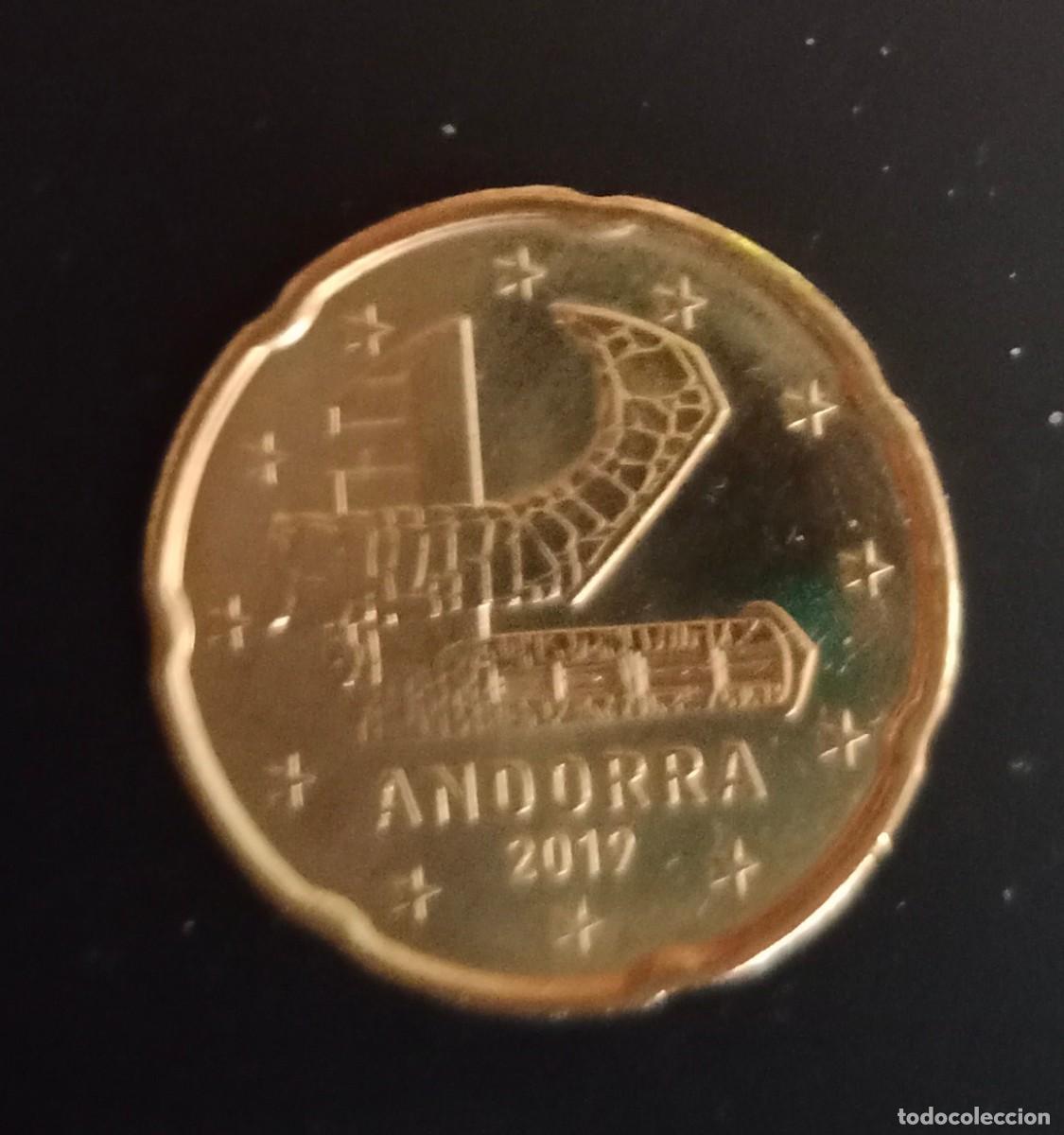 Monedas antiguas de Europa: Moneda de 0,20 centimos de Andorra 2019 - Foto 1