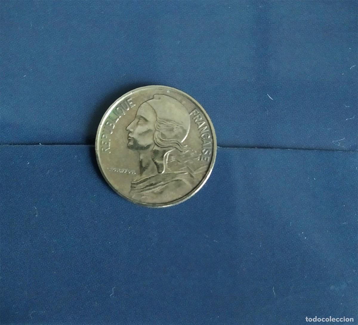 Monedas antiguas de Europa: MONEDA DE 5 CENTIMOS FRANCIA 1969 - Foto 2