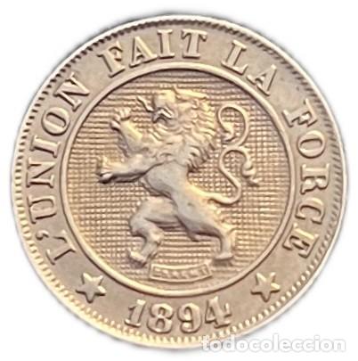 Monnaies anciennes de Europe: B&Eacute;LGICA. 10 C&Eacute;NTIMOS. 1.894