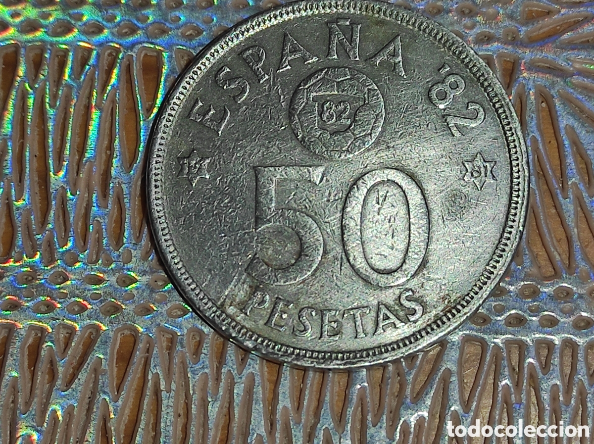 Monedas antiguas de Europa: Moneda ESPA&Ntilde;A 82 Estrella 81 - Foto 5