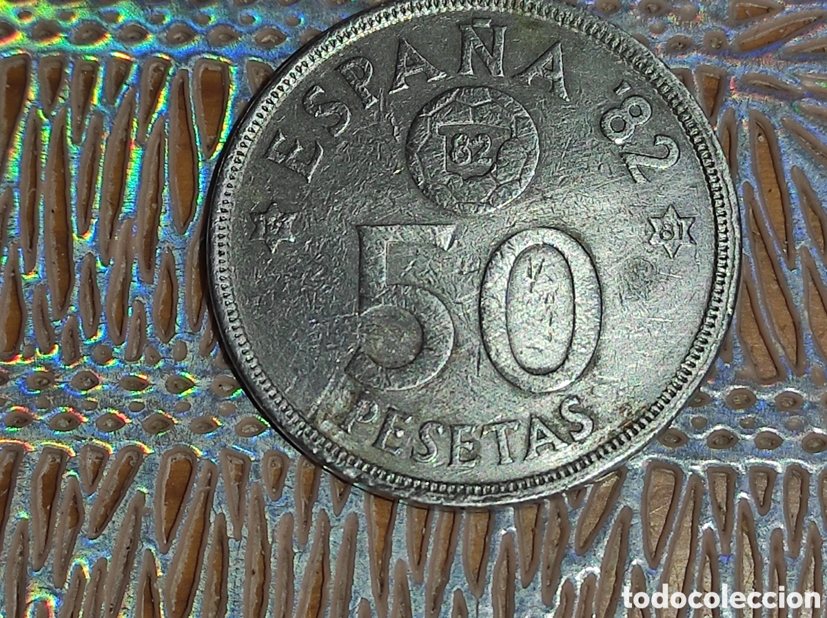 Monedas antiguas de Europa: Moneda ESPA&Ntilde;A 82 Estrella 81 - Foto 7