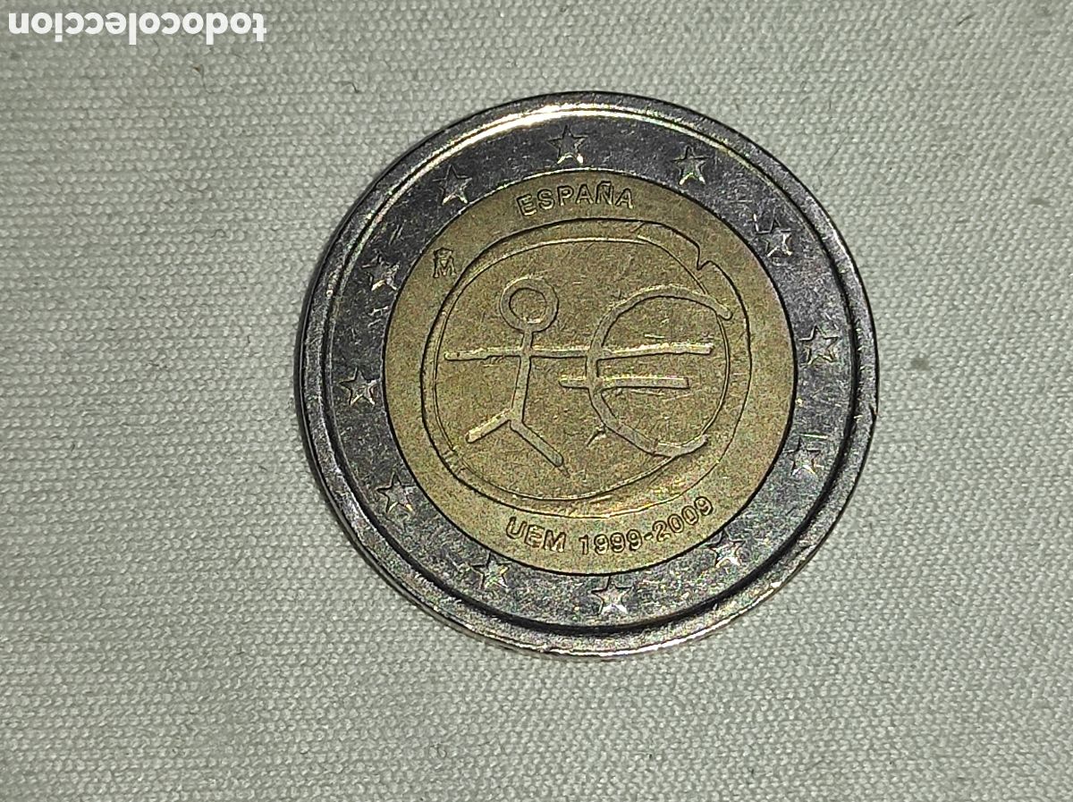Monedas antiguas de Europa: Moneda uem 1999-2009Espa&ntilde;a - Foto 7