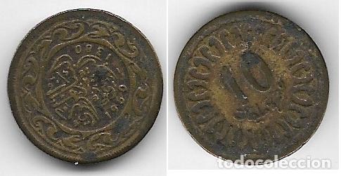 Monete antiche di Europa: TUNEZ * 10 MILLIM 1960/1380 *